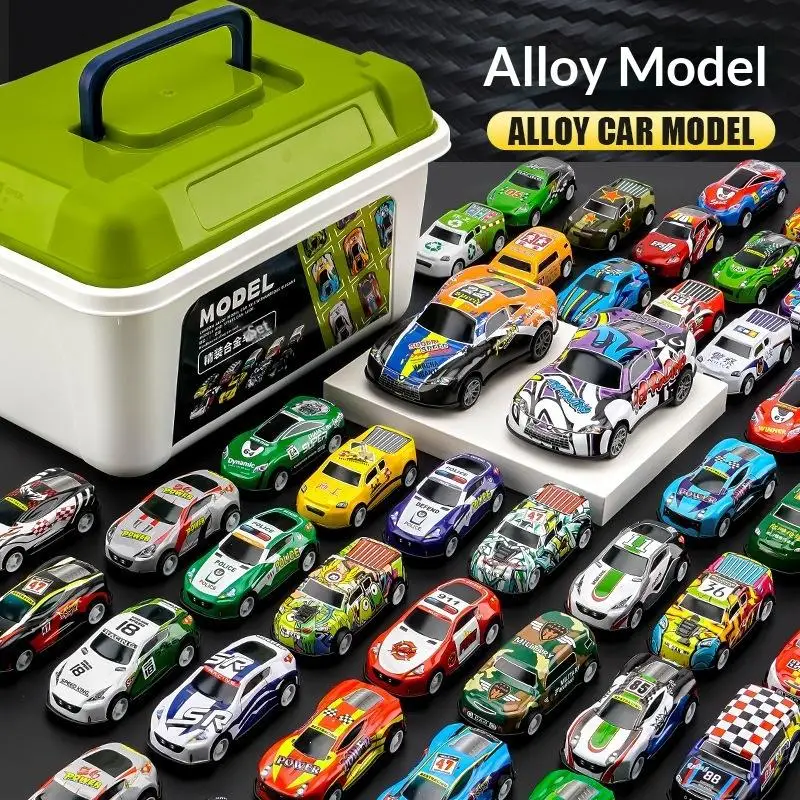 10/30/50Pcs Random Mini Alloy Car Model Diecast Cars Toys With Storage Box Christmas Gift For Kids Sliding Inertia
10/30/50Pcs Random Mini Alloy Car Model Diecast Cars Toys With Storage Box Christmas Gift For Kids Sliding Inertia