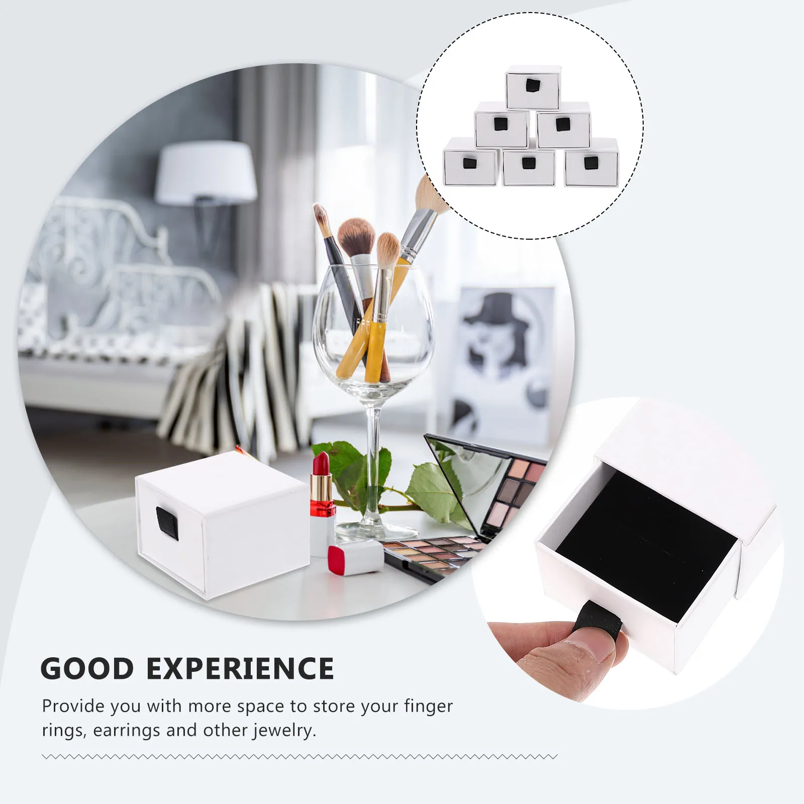 12pcs Jewelry Storage Cases For Women Small Portable Travel Jewelry Box Organizer Earrings Necklaces Bracelets Durable Trinket 
12pcs Jewelry Storage Cases For Women Small Portable Travel Jewelry Box Organizer Earrings Necklaces Bracelets Durable Trinket