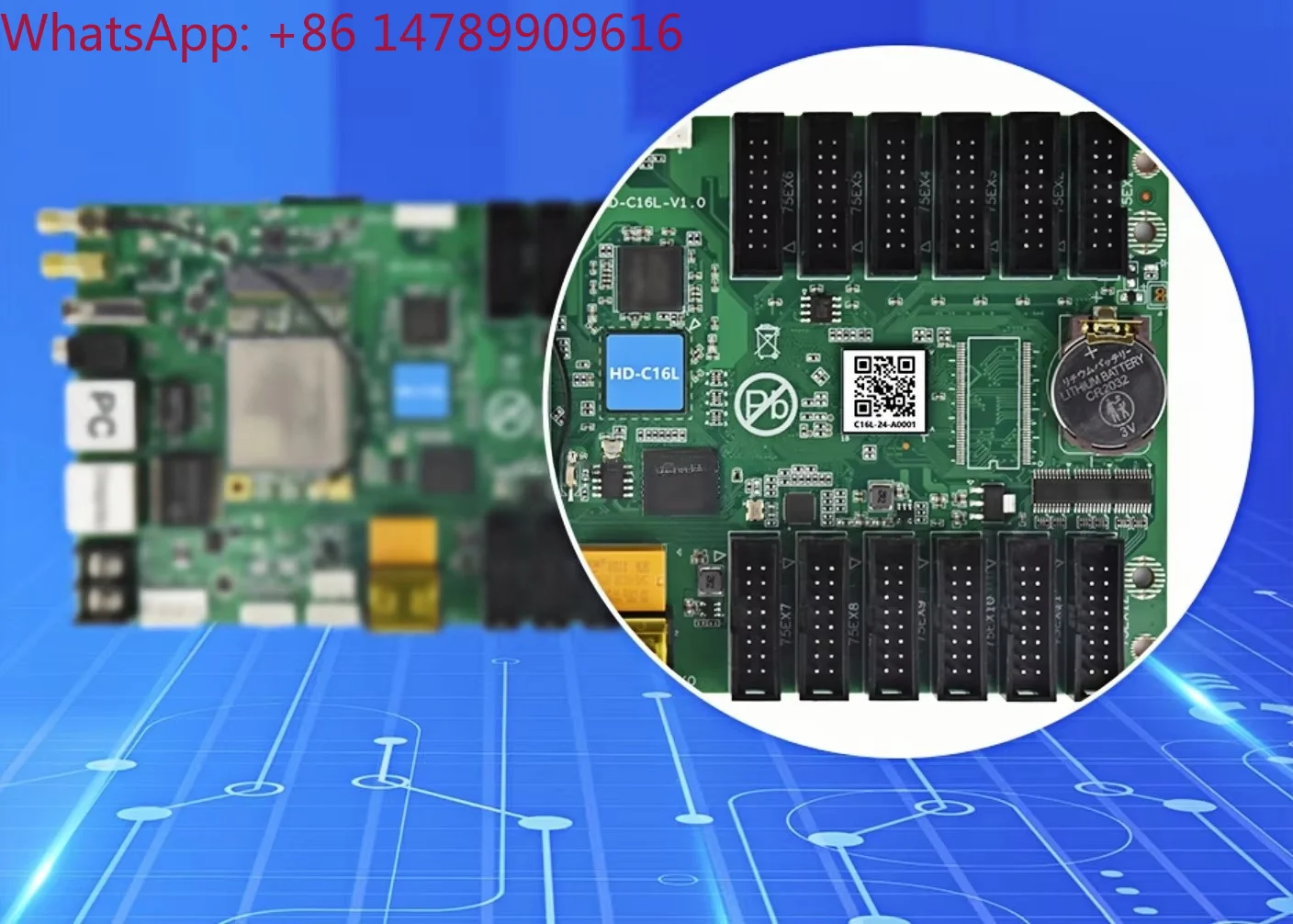 LEDHD-C16L Display Control System Full-Color Display Asynchronous Sending Card Features Animation Graphics Display
LEDHD-C16L Display Control System Full-Color Display Asynchronous Sending Card Features Animation Graphics Display
