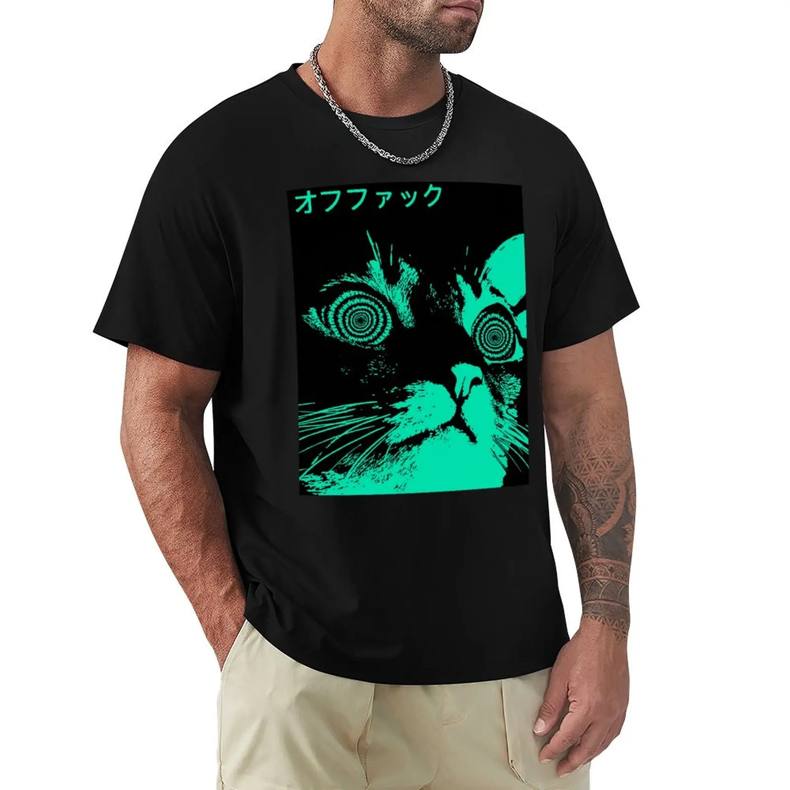 Vaporwave Cool Cat, японская городская неоновая футболка, винтажные рубашки с рисунком, футболки для мужчин, упаковка
Vaporwave Cool Cat, японская городская неоновая футболка, винтажные рубашки с рисунком, футболки для мужчин, упаковка