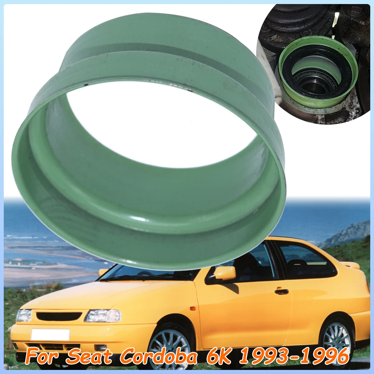 5SP Manual Gearbox 020 Seal Housing Transmission Axle Drive Flange Sleeve For Seat Cordoba 6K 1993 - 1996 Repair Kit 020301192A
5SP Manual Gearbox 020 Seal Housing Transmission Axle Drive Flange Sleeve For Seat Cordoba 6K 1993 - 1996 Repair Kit 020301192A