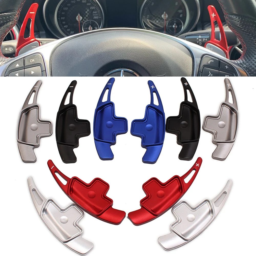Steering Wheel Paddle Shifter Extension For Mercedes Benz A B C E GLE Class W176 W205 W246 C117 W218 2015-2019 Aluminum Stickers
Steering Wheel Paddle Shifter Extension For Mercedes Benz A B C E GLE Class W176 W205 W246 C117 W218 2015-2019 Aluminum Stickers