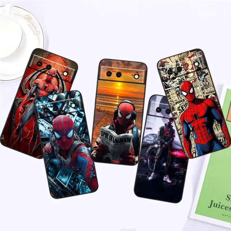 S-Spiders M-Mans Cool For Google Pixel 10 9a 9 8A 8 7 7A 6 6A Pro XL 2024 5G Black Soft TPU Silicone Cover
S-Spiders M-Mans Cool For Google Pixel 10 9a 9 8A 8 7 7A 6 6A Pro XL 2024 5G Black Soft TPU Silicone Cover