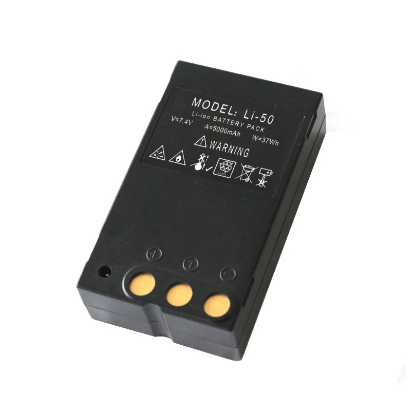 Аккумулятор LI-50 совместим с South 340/A10.
Аккумулятор LI-50 совместим с South 340/A10.