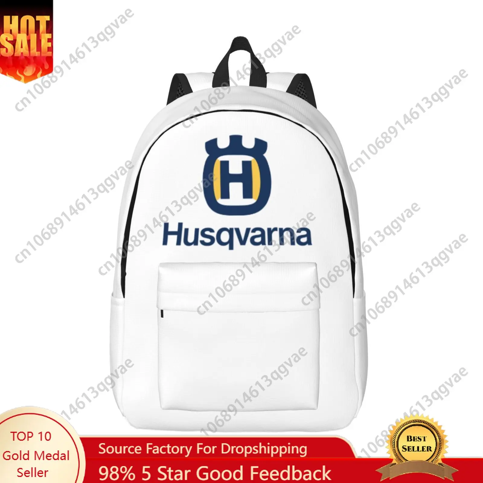 Husqvarna Group Custom Canvas Lightweight Backpack Fashion Durable Student Men Women Business Daypack
Husqvarna Group Custom Canvas Lightweight Backpack Fashion Durable Student Men Women Business Daypack