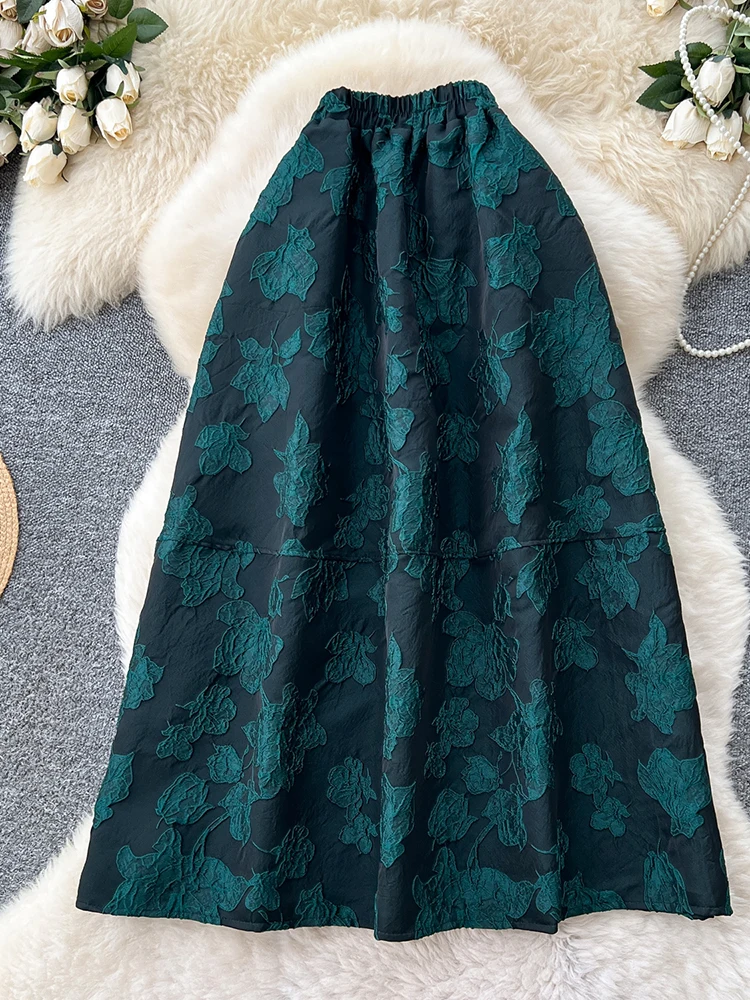 Французская универсальная юбка с высокой талией для женщин осень 2023 года, новая модная юбка средней длины с вышивкой, женская C390
Французская универсальная юбка с высокой талией для женщин осень 2023 года, новая модная юбка средней длины с вышивкой, женская C390