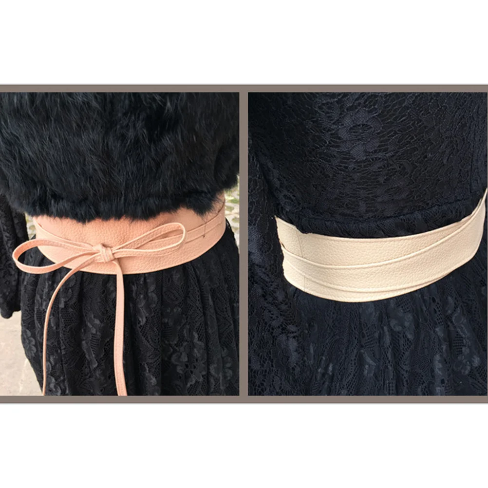 Wide Waist Belt For Women Faux Pu Adjustable Bowknot Front Dress Strap Corset Belt Waistband Accessories For Dress
Wide Waist Belt For Women Faux Pu Adjustable Bowknot Front Dress Strap Corset Belt Waistband Accessories For Dress