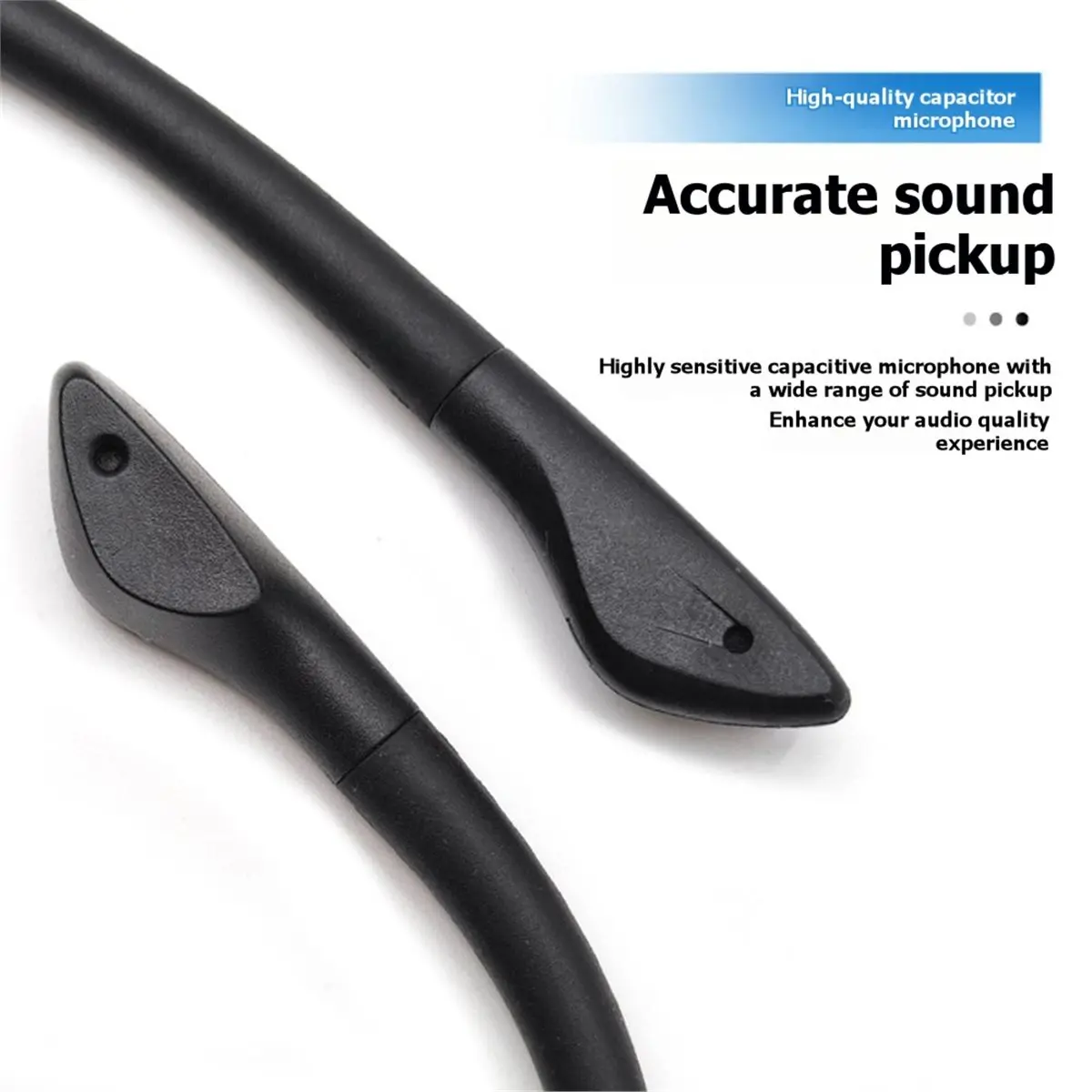 DT75BG 3.5mm Detachable Microphone Replacement for S Gaming Headset Noise Reduction Flexible Boom Mic
DT75BG 3.5mm Detachable Microphone Replacement for S Gaming Headset Noise Reduction Flexible Boom Mic