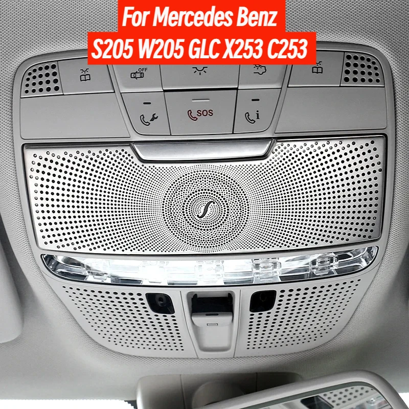 Car Interior Front Reading Light Cover Trim Lamp Frame Sticker for Mercedes Benz S205 W205 GLC X253 C253 Auto Accessories
Car Interior Front Reading Light Cover Trim Lamp Frame Sticker for Mercedes Benz S205 W205 GLC X253 C253 Auto Accessories