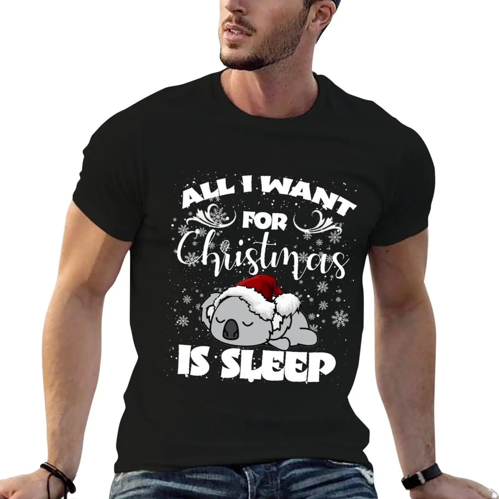 All I Want For Christmas Is Sleep - Funny Humor Xmas Koala Pajamas Gift Shirt T-Shirt man t shirt designer T-Shirt
All I Want For Christmas Is Sleep - Funny Humor Xmas Koala Pajamas Gift Shirt T-Shirt man t shirt designer T-Shirt
