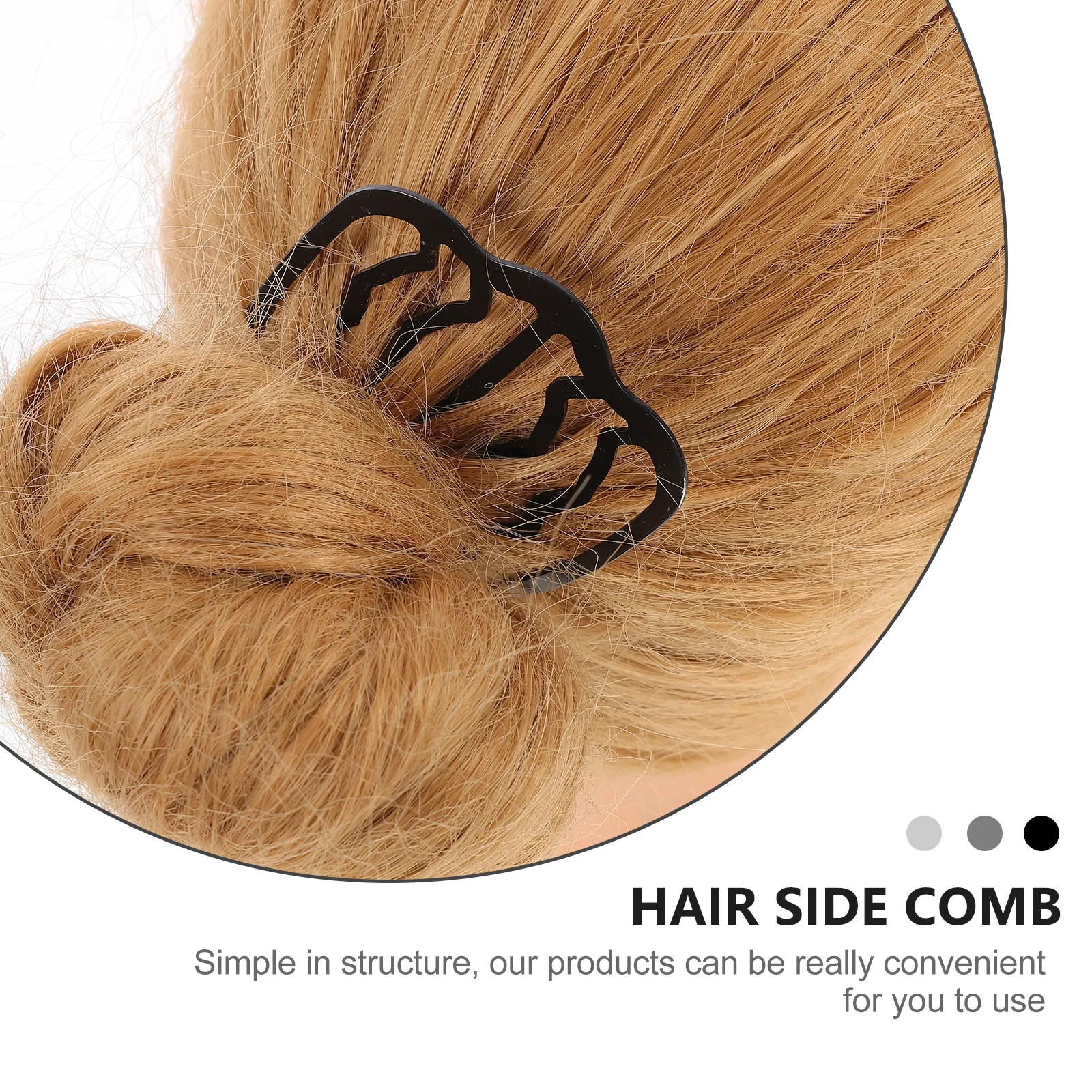 3 Pcs Iron Hairpin Lightweight Durable U shaped Device Multifunctional Hairstyle Accessory Hair Side Comb Female Hairpin Hair 
3 Pcs Iron Hairpin Lightweight Durable U shaped Device Multifunctional Hairstyle Accessory Hair Side Comb Female Hairpin Hair