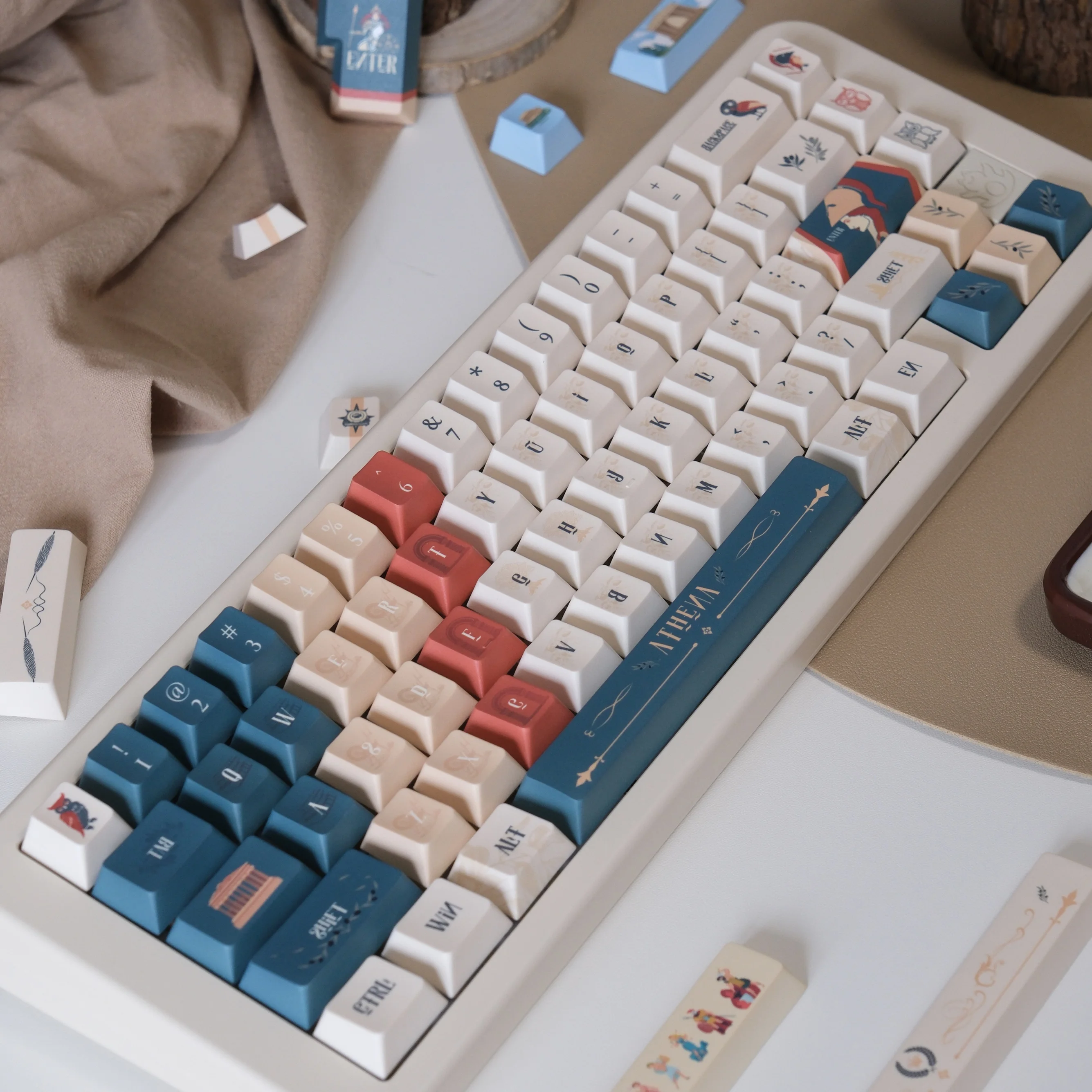 MAIMOOO 144Keys Contrast Color Keycap Athena Keycap Green Orange Red Cherry Pbt For Rainy75/87/104/98/Mechanical Keyboard Keycap
MAIMOOO 144Keys Contrast Color Keycap Athena Keycap Green Orange Red Cherry Pbt For Rainy75/87/104/98/Mechanical Keyboard Keycap