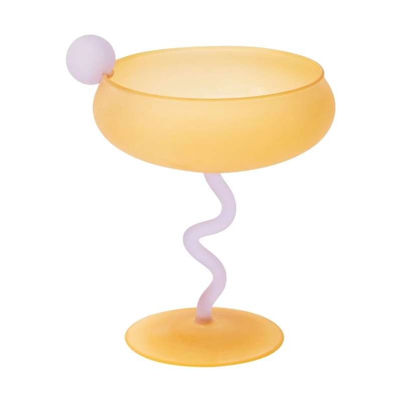 New ice cream cup, jelly bean goblet, frosted dessert cup
New ice cream cup, jelly bean goblet, frosted dessert cup