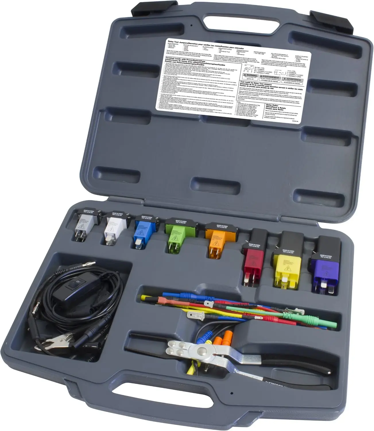 69300 Master Relay And Fused Circuit Test Kit
69300 Master Relay And Fused Circuit Test Kit