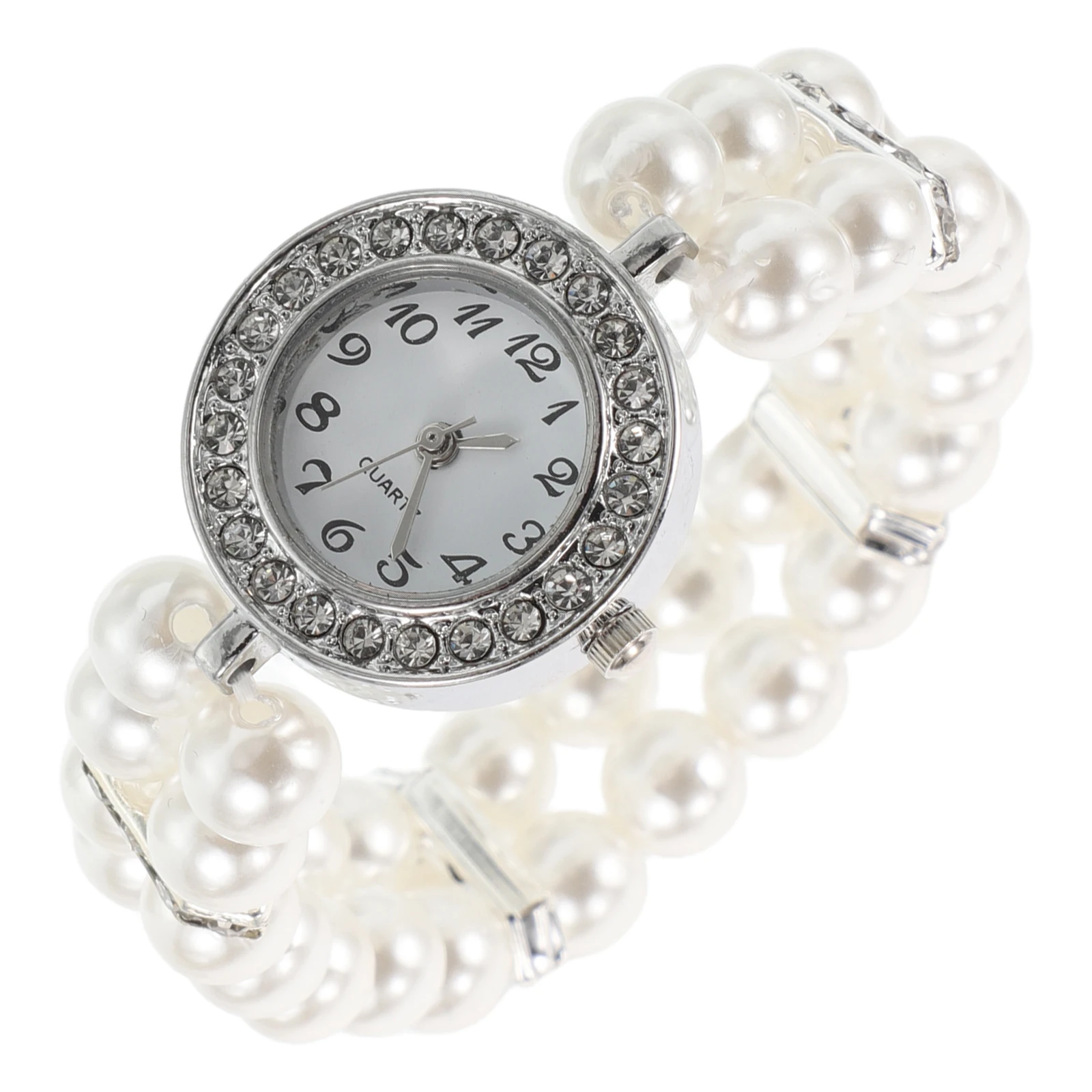 Elegant Double Row Rhinestone Bracelet Watch for Women Vintage Jewelry Gift Elastic Stretch Party Accessories Fashion
Elegant Double Row Rhinestone Bracelet Watch for Women Vintage Jewelry Gift Elastic Stretch Party Accessories Fashion