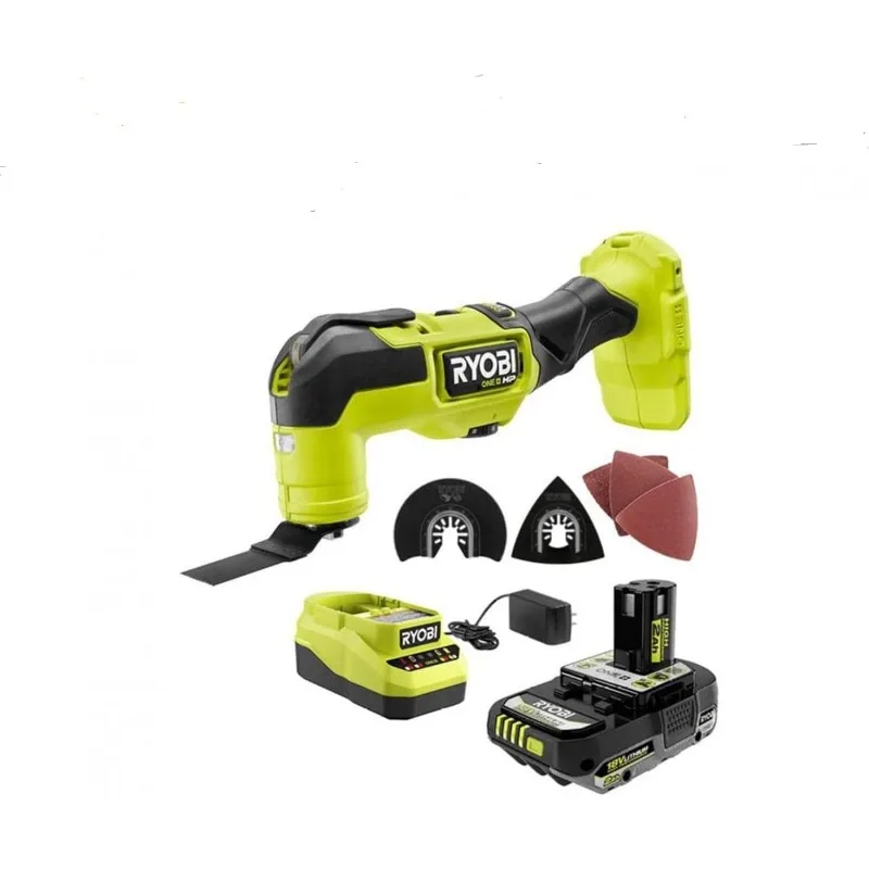 RYOBI ONE+ HP 18V Brushless Cordless Multi-Tool Kit with 2.0 Ah HIGH PERFORMANCE Battery and Charger
RYOBI ONE+ HP 18V Brushless Cordless Multi-Tool Kit with 2.0 Ah HIGH PERFORMANCE Battery and Charger