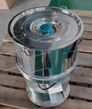 304 Stainless Steel Electric Vibrating Sieve Shaker 1350N/MIN Lab Sieving Machine Complete Unit with Sieve and 1 Lid 8cm Height
304 Stainless Steel Electric Vibrating Sieve Shaker 1350N/MIN Lab Sieving Machine Complete Unit with Sieve and 1 Lid 8cm Height