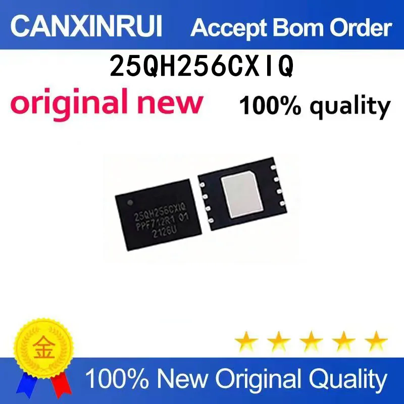 (5-100 PCS) New XM25QH256CXIQ 25QH256CXIQ Flash Memory Chip IC 8 * 6 WSON8
(5-100 PCS) New XM25QH256CXIQ 25QH256CXIQ Flash Memory Chip IC 8 * 6 WSON8