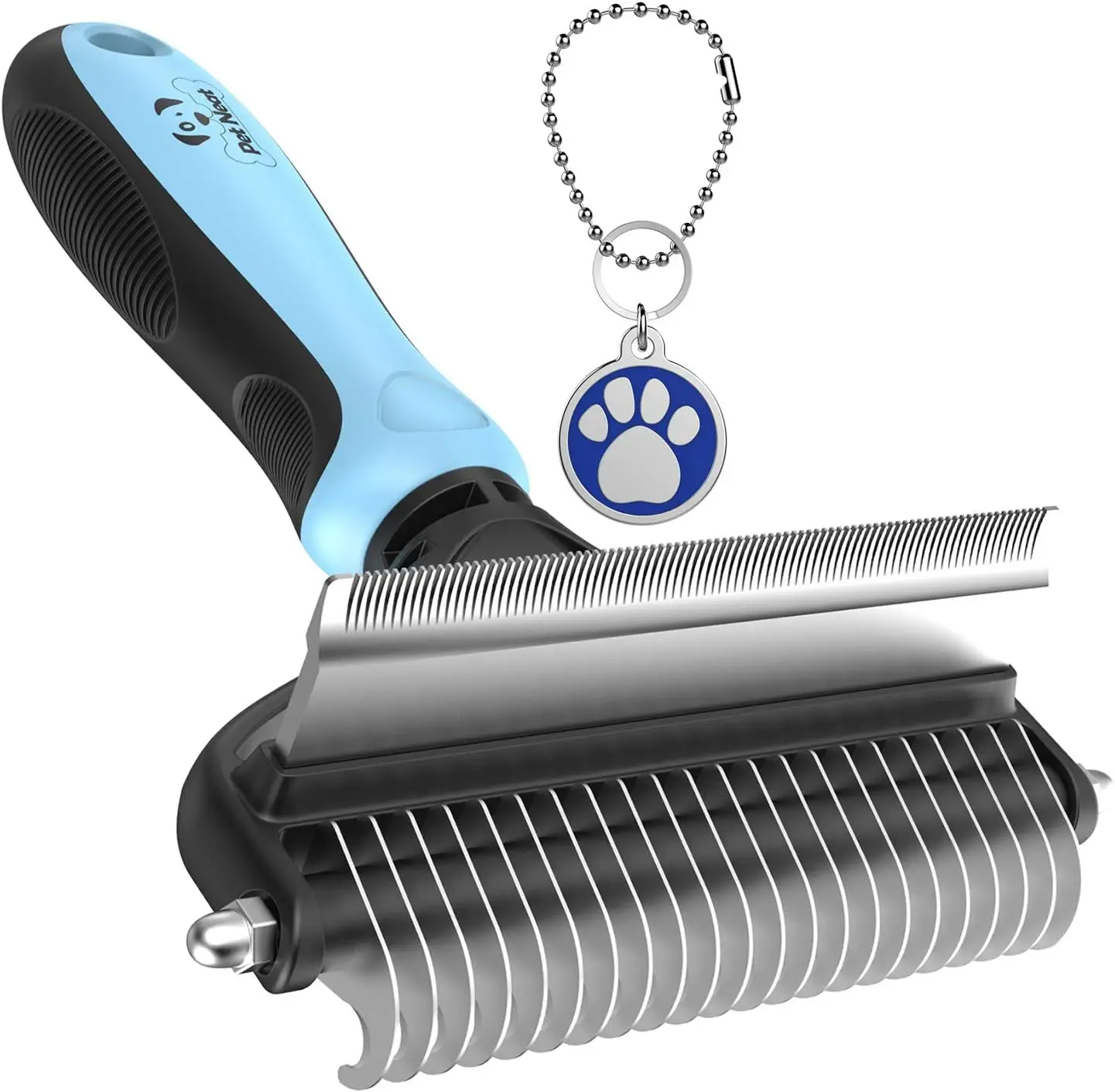 2-Sided Pet Grooming Brush for Deshedding & Dematting – Removes Loose Undercoat, Reduces Shedding by 95%
2-Sided Pet Grooming Brush for Deshedding & Dematting – Removes Loose Undercoat, Reduces Shedding by 95%