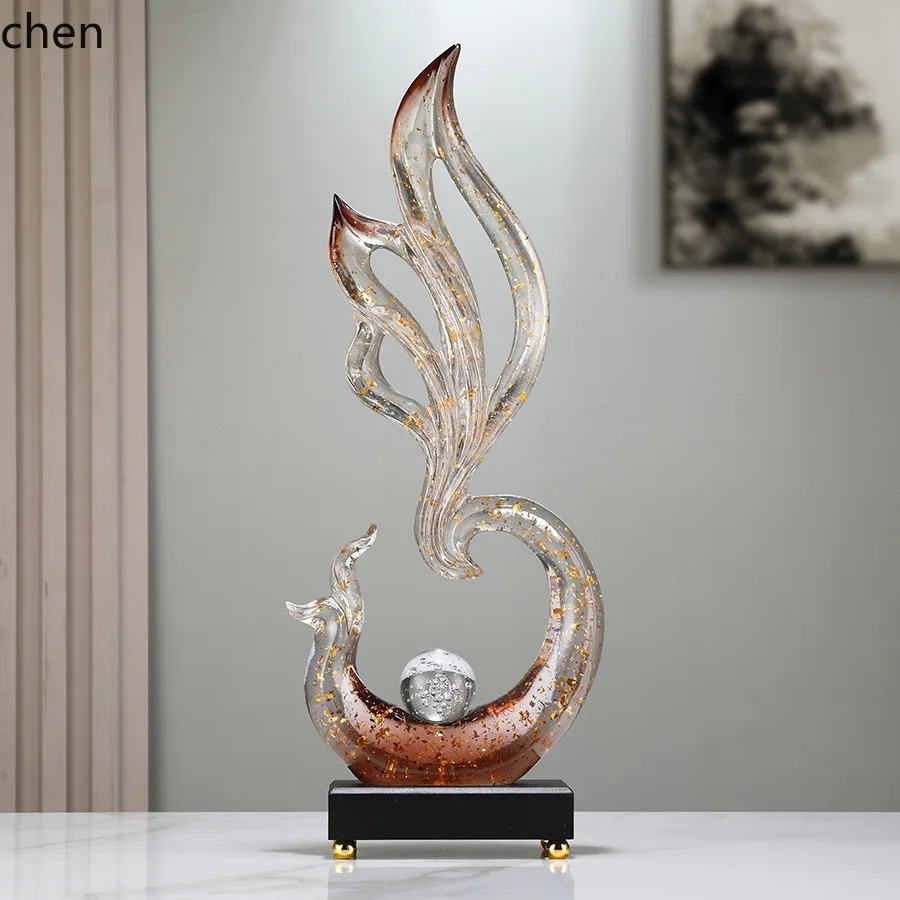 LXC High-End Phoenix Entrance Villa Office Soft Decoration Home Living Room Ornament Housewarming
LXC High-End Phoenix Entrance Villa Office Soft Decoration Home Living Room Ornament Housewarming