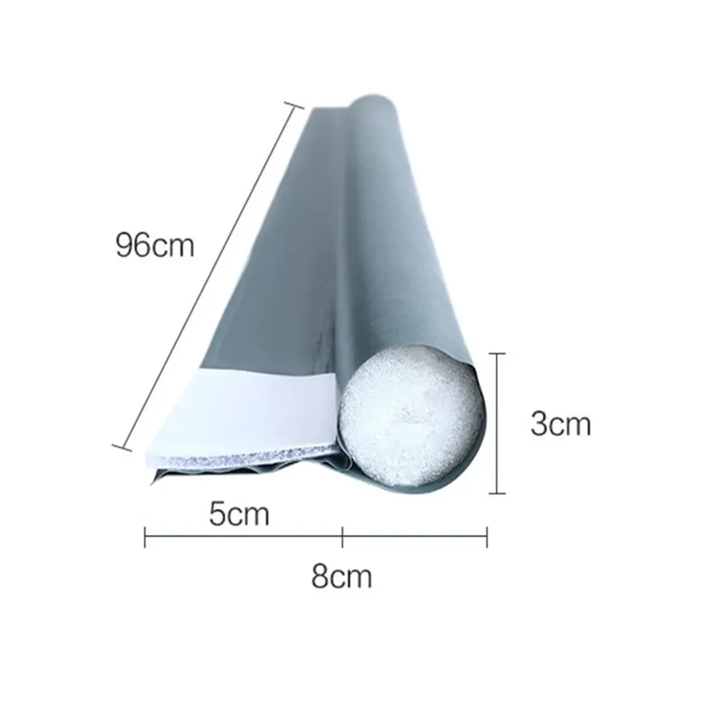 Practical Door Seal Strip Draught Excluder Waterproof Wind Sweep Blocker Windproof Sealing Strip 1pc 37.8 Inch 96cm
Practical Door Seal Strip Draught Excluder Waterproof Wind Sweep Blocker Windproof Sealing Strip 1pc 37.8 Inch 96cm