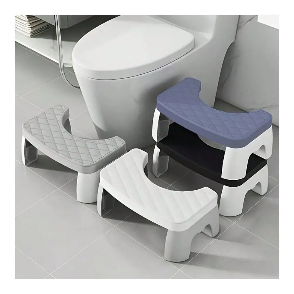 Portable Toilet Foot Stool, Ergonomic 35 Angle Squat Assist, NonSlip Durable Plastic Bathroom Stool, Compact Design For Easy St
Portable Toilet Foot Stool, Ergonomic 35 Angle Squat Assist, NonSlip Durable Plastic Bathroom Stool, Compact Design For Easy St