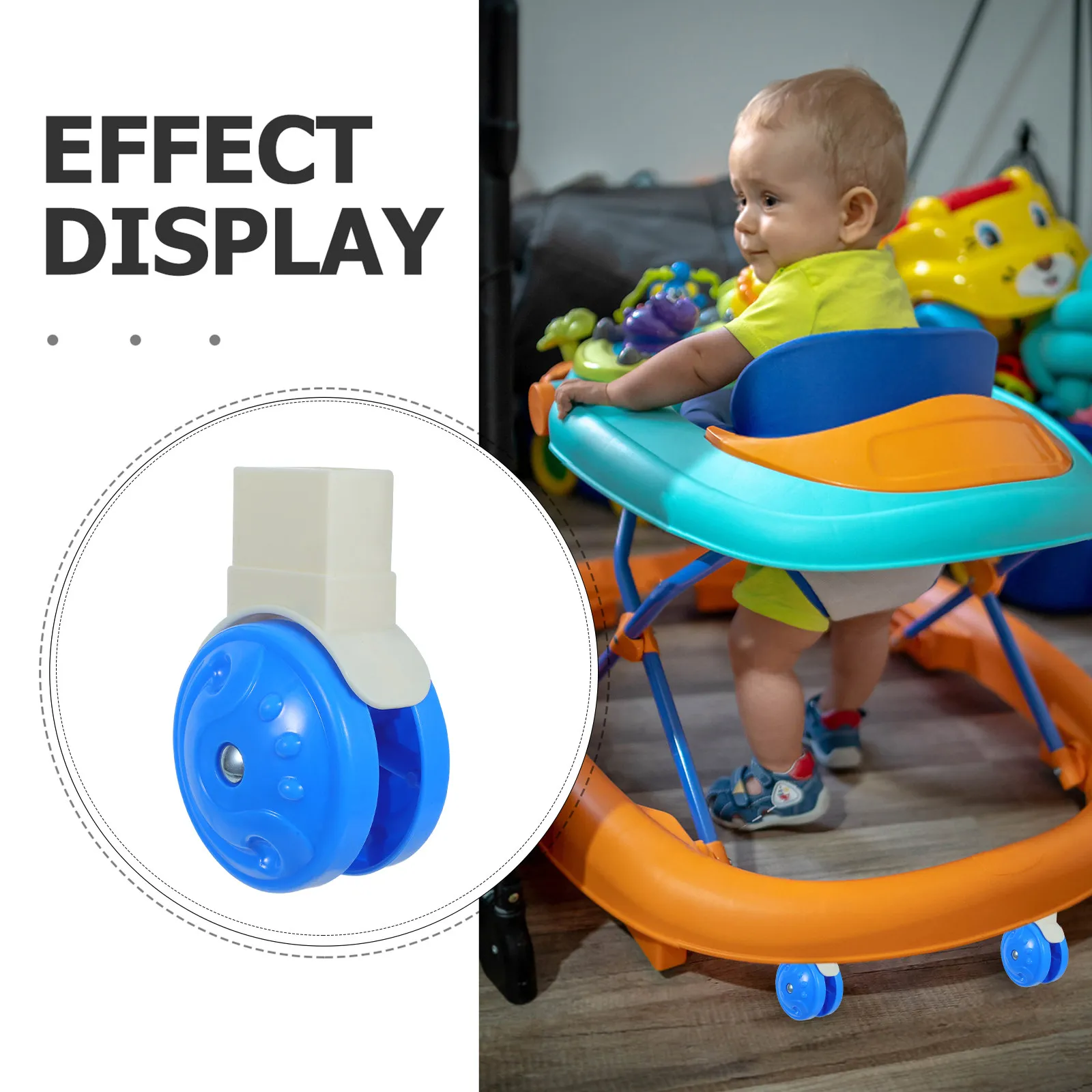 4Pcs Baby Walker Wheels Replacement Blue Plastic Casters Universal Baby Stroller Replacement Wheels for Learning Walkers Smooth
4Pcs Baby Walker Wheels Replacement Blue Plastic Casters Universal Baby Stroller Replacement Wheels for Learning Walkers Smooth