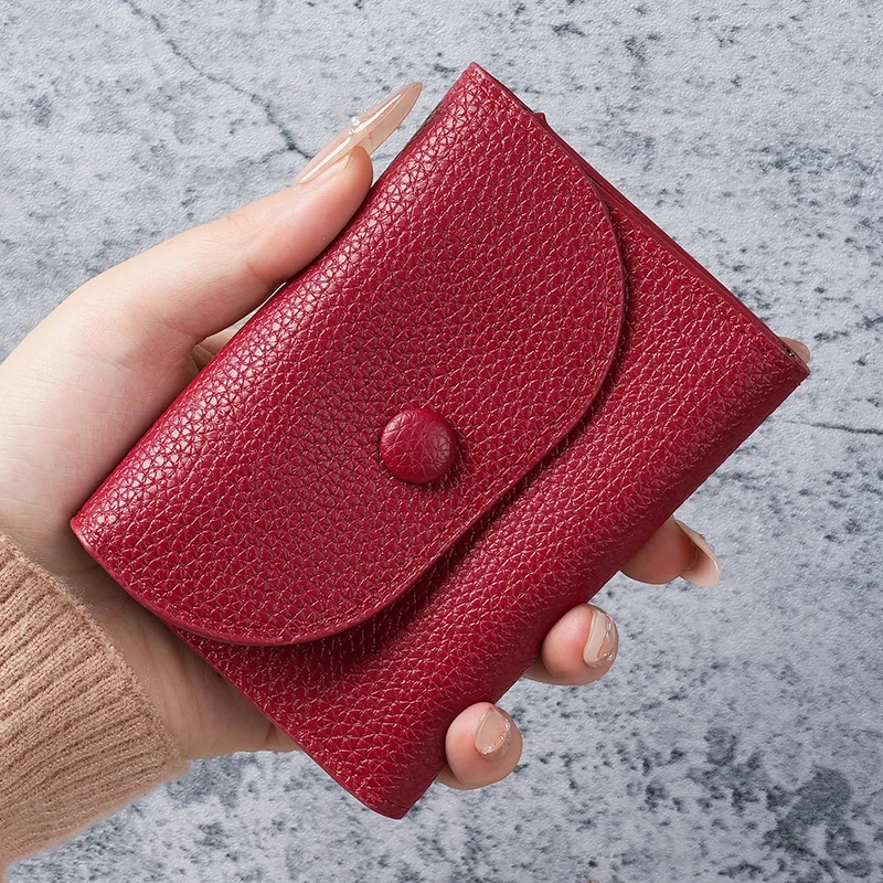 PU Leather Texture Mini Wallet Small Card Holder with Litchi Pattern and Edge, Soft Leather Money Clip, Coin Purse and Business
PU Leather Texture Mini Wallet Small Card Holder with Litchi Pattern and Edge, Soft Leather Money Clip, Coin Purse and Business