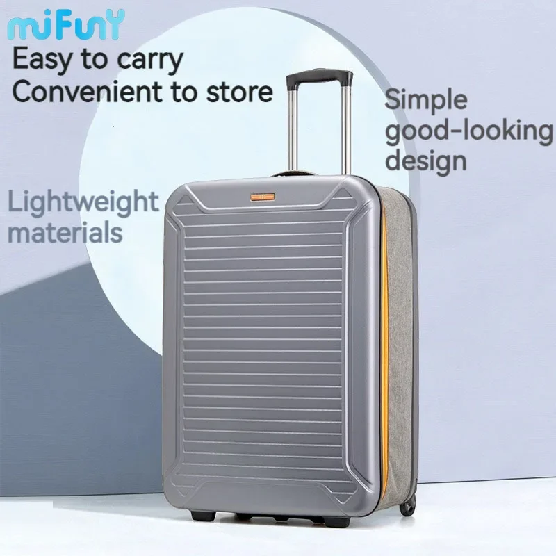Folding Luggage Portable Suitcases Trolley Case Luggage Set for Airport Travel Gear Large Capacity Carry on Luggage with Wheels
Folding Luggage Portable Suitcases Trolley Case Luggage Set for Airport Travel Gear Large Capacity Carry on Luggage with Wheels