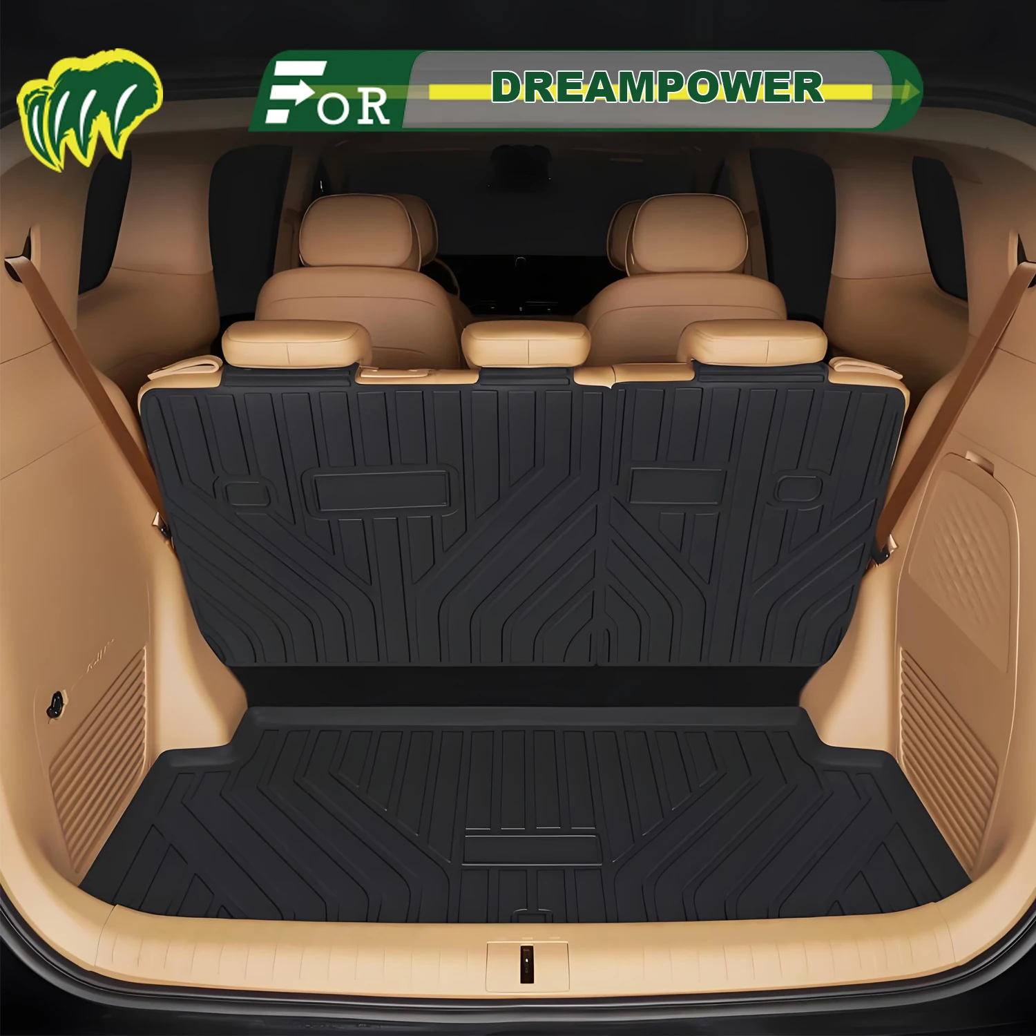 For VOYAH DREAMPOWER 2022-2025 TPE Custom Fit Car Trunk Mat All Season Cargo Mat 3D Shaped Trunk Liner Chair-back Protection Mat
For VOYAH DREAMPOWER 2022-2025 TPE Custom Fit Car Trunk Mat All Season Cargo Mat 3D Shaped Trunk Liner Chair-back Protection Mat