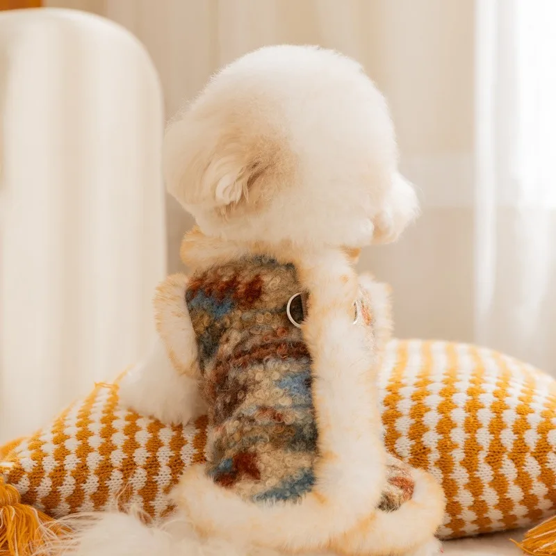 Winter Autumn Warm Clothes Dog Velvet Vest For Small Medium Puppy Bichon Teddy Thicken Pet Warm Clothes New Year Dog Clothing
Winter Autumn Warm Clothes Dog Velvet Vest For Small Medium Puppy Bichon Teddy Thicken Pet Warm Clothes New Year Dog Clothing