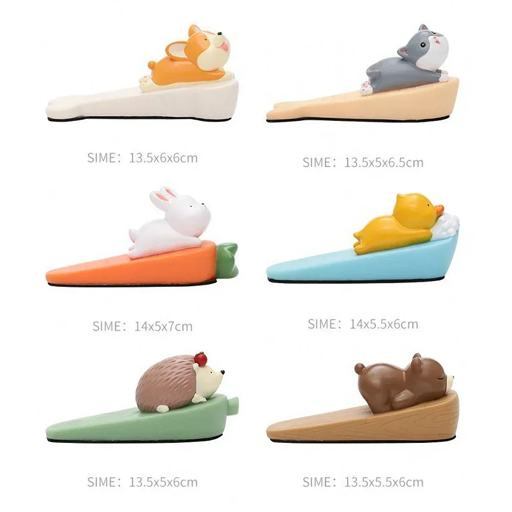 Cartoon Animal Safety Silicone Door Stop Stoppers Block Wedge Doorstops Home Office Door Rear Retainer Anti-collision Stop
Cartoon Animal Safety Silicone Door Stop Stoppers Block Wedge Doorstops Home Office Door Rear Retainer Anti-collision Stop