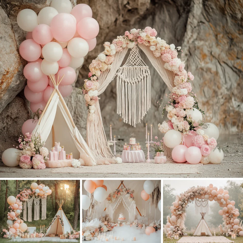 Wedding Decorations Backgrounds For Photographs Cake Shower Pink Balloon Flower Arch Dreamy Romantic Party Photo Backdrops
Wedding Decorations Backgrounds For Photographs Cake Shower Pink Balloon Flower Arch Dreamy Romantic Party Photo Backdrops