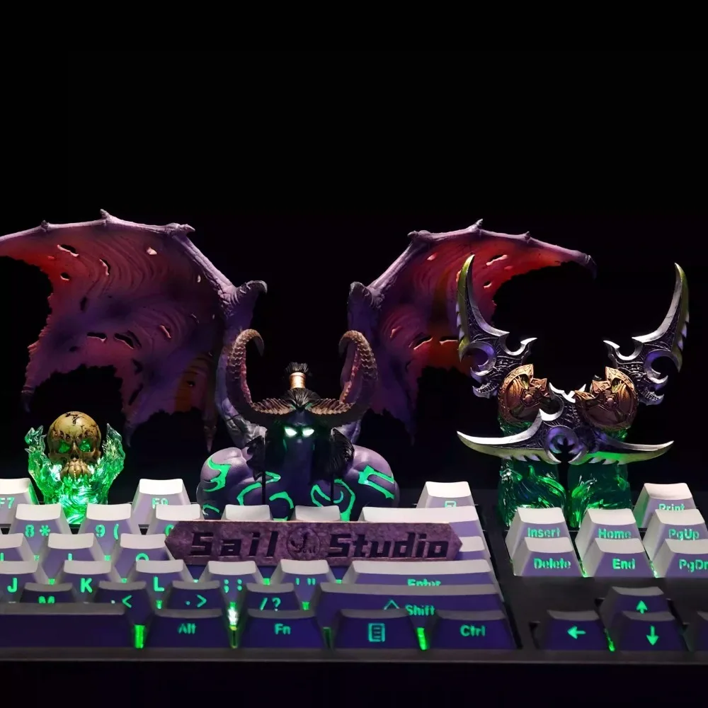 World of Warcraft Illidan Stormrage Artisan Keycap Resin Customized Game Keycap Keyboard Cap for Mechanical Keyboard Accessories
World of Warcraft Illidan Stormrage Artisan Keycap Resin Customized Game Keycap Keyboard Cap for Mechanical Keyboard Accessories