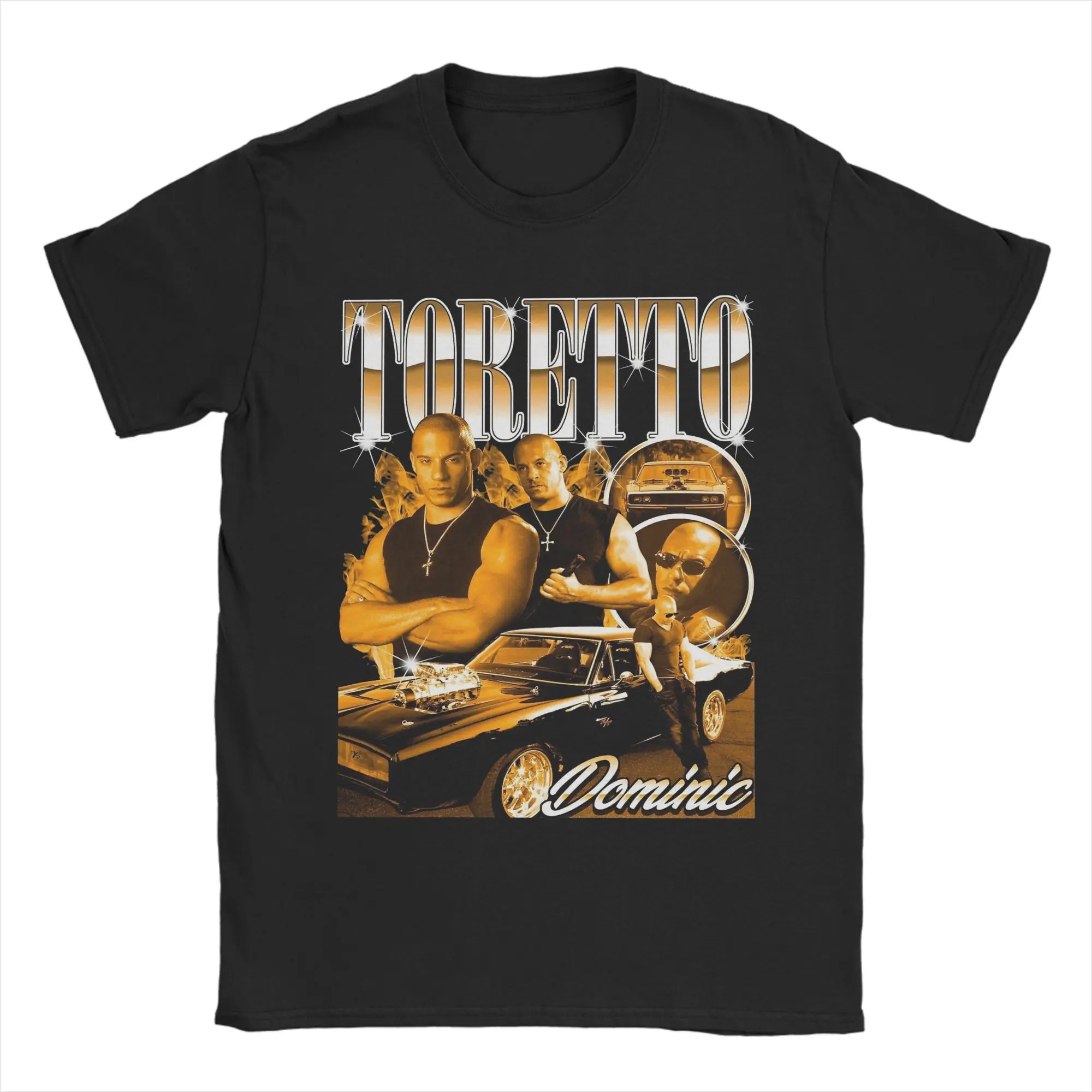 Leisure Dominic Toretto F&F Fan Vintage Retro Y2K T-Shirt Men Pure Cotton T Shirt Short Sleeve Tee Shirt Summer Clothes
Leisure Dominic Toretto F&F Fan Vintage Retro Y2K T-Shirt Men Pure Cotton T Shirt Short Sleeve Tee Shirt Summer Clothes
