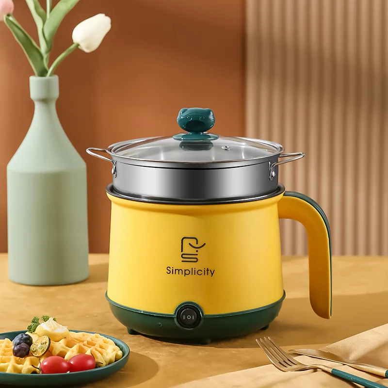 Bilayer Multi Function Cooker Mini Electric Rice Cooker Frying Pan Mini Food Cooker Hot Pot Cooking Pots Non Stick Coating
Bilayer Multi Function Cooker Mini Electric Rice Cooker Frying Pan Mini Food Cooker Hot Pot Cooking Pots Non Stick Coating