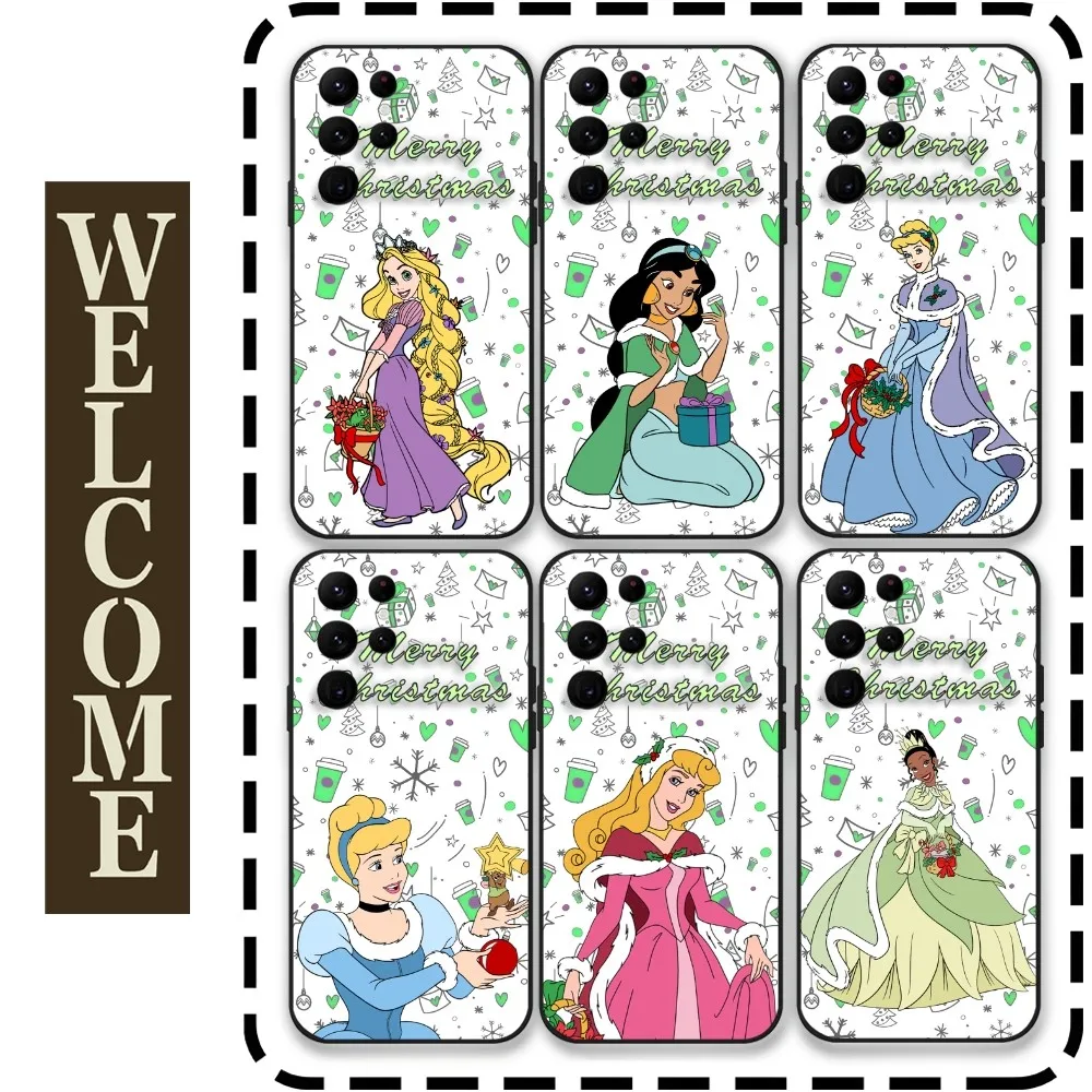 Cartoon Princess Christmas Phone Case for Samsung Galaxy S24 Ultra S22 S23 Ultra S21 S20 5G Protective Silicone TPU Funda
Cartoon Princess Christmas Phone Case for Samsung Galaxy S24 Ultra S22 S23 Ultra S21 S20 5G Protective Silicone TPU Funda