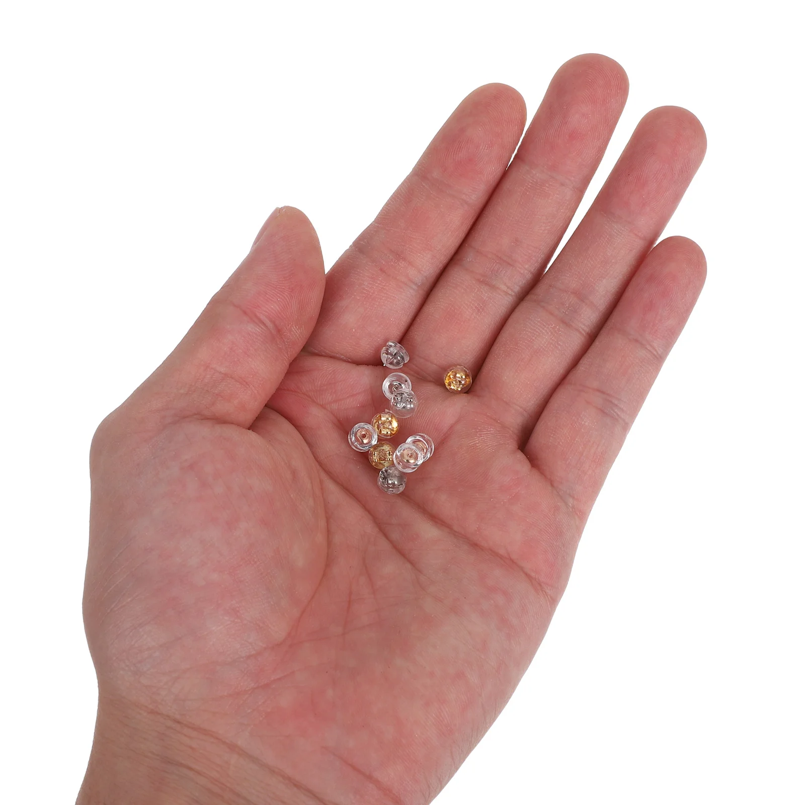 60Pcs Silicone Earring Backs Soft Transparent Replacement Earring Safety Backs Stable Hold for Stud Earrings
60Pcs Silicone Earring Backs Soft Transparent Replacement Earring Safety Backs Stable Hold for Stud Earrings