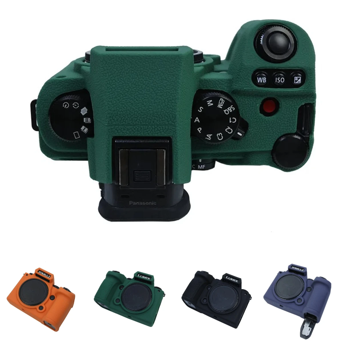 For Panasonic Lumix DC-S5 DC-S5M2 S5 Mark II DC-S5M2K S5II Camera Rubber Skin Case With Moisture Protection
For Panasonic Lumix DC-S5 DC-S5M2 S5 Mark II DC-S5M2K S5II Camera Rubber Skin Case With Moisture Protection