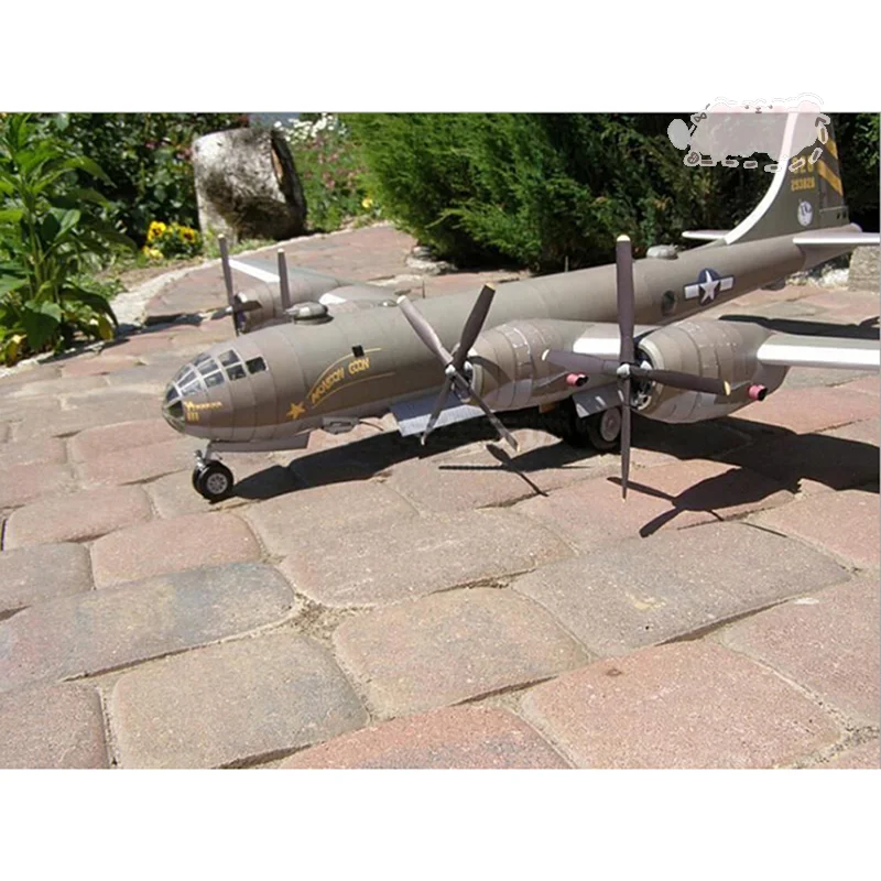 1:4 B-29 Супер Воздушная Фортеца Бомбардировщик Самолет DIY 3D Бумажная Модель Комплект Игрушки
1:4 B-29 Супер Воздушная Фортеца Бомбардировщик Самолет DIY 3D Бумажная Модель Комплект Игрушки