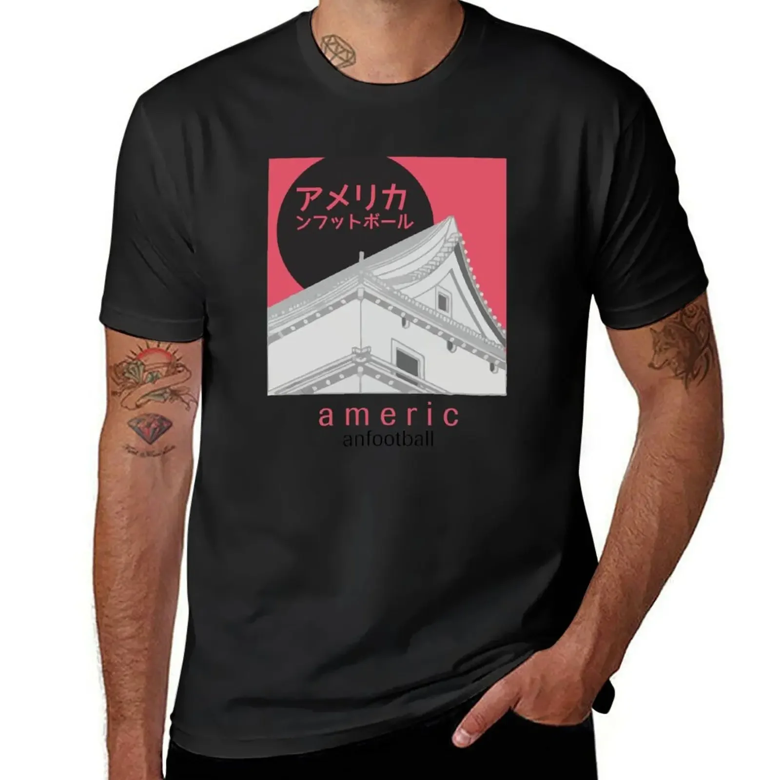 Japanese American Football T-Shirt summer clothes anime stuff workout shirts for men
Japanese American Football T-Shirt summer clothes anime stuff workout shirts for men