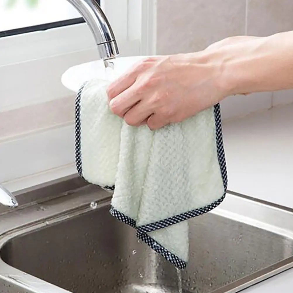 10pcs Coral Fleece Dish Cloth Premium Non-Stick Oil Cleaning Towel Powerful Water Absorption Multi-Purpose Household Kitchen
10pcs Coral Fleece Dish Cloth Premium Non-Stick Oil Cleaning Towel Powerful Water Absorption Multi-Purpose Household Kitchen