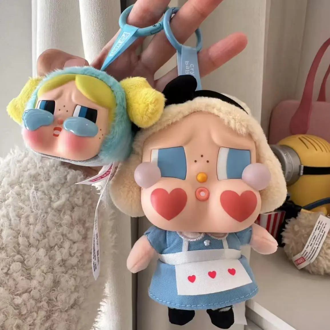 CRYBABY Vinyl Plush Pendant Blind Box Crying Again Series Mystery Box Backpack Plush Keychain Doll Gift Toys 1: 1 replica
CRYBABY Vinyl Plush Pendant Blind Box Crying Again Series Mystery Box Backpack Plush Keychain Doll Gift Toys 1: 1 replica