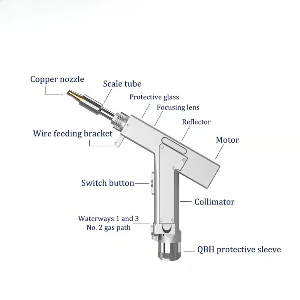 Applicable to 2022 Hot Selling Sino Galvo 1500W 2000W Handheld Welding Head for Laser Welding Machine Metal Welder
Applicable to 2022 Hot Selling Sino Galvo 1500W 2000W Handheld Welding Head for Laser Welding Machine Metal Welder