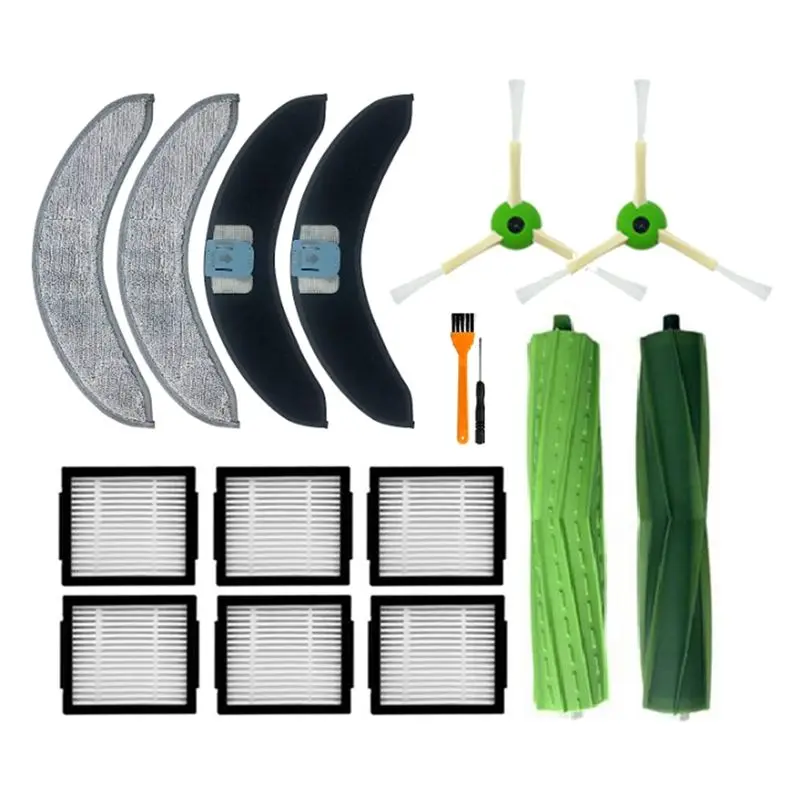AT43-16PCS Spare Parts Parts Kit For Irobot Roomba Combo J7+ Robotic Vacuum Cleaner Rubber Brush HEPA Filter Side Brush Mop Clot
AT43-16PCS Spare Parts Parts Kit For Irobot Roomba Combo J7+ Robotic Vacuum Cleaner Rubber Brush HEPA Filter Side Brush Mop Clot
