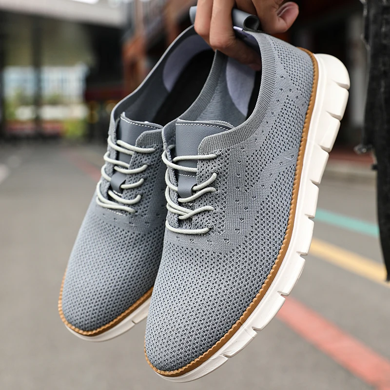 Breathable Men Casual Sneakers Anti-slip Male Walking Shoes Soft Outdoor Men's Casual Flats Daily Footwear Lace Up 39-47 2024
Breathable Men Casual Sneakers Anti-slip Male Walking Shoes Soft Outdoor Men's Casual Flats Daily Footwear Lace Up 39-47 2024