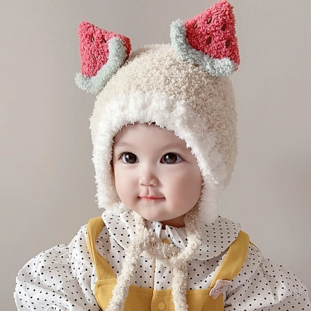 Cute Fleece Fruit Ear Hat Plush Soft Baby Beanie Cap Winter Thick Ear Protection Hat Winter
Cute Fleece Fruit Ear Hat Plush Soft Baby Beanie Cap Winter Thick Ear Protection Hat Winter