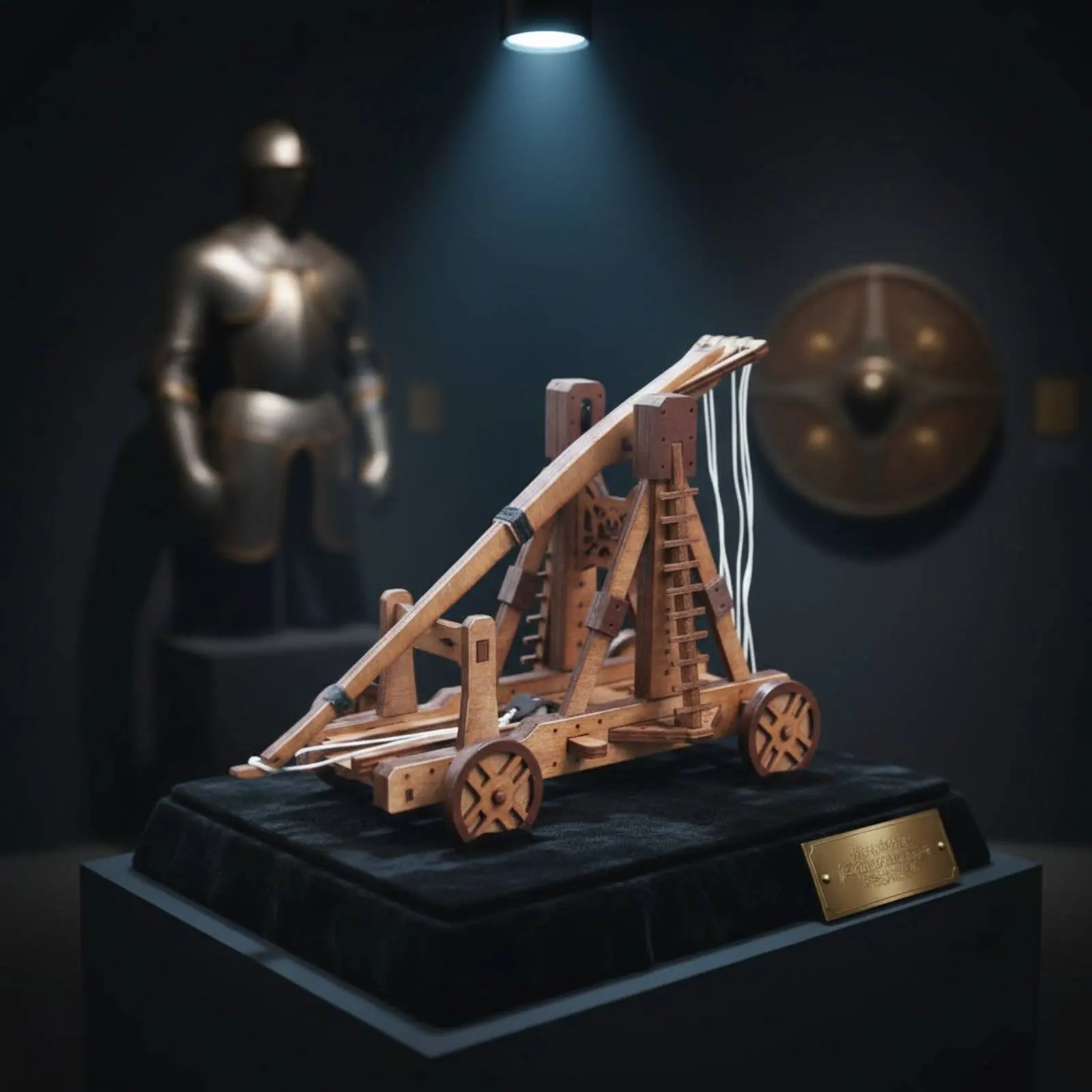 DIY Counterweight Trebuchet Kit Educational Toy Wooden Siege Siege Engine Model Ancient Battle Chariot Model Retro Design
DIY Counterweight Trebuchet Kit Educational Toy Wooden Siege Siege Engine Model Ancient Battle Chariot Model Retro Design