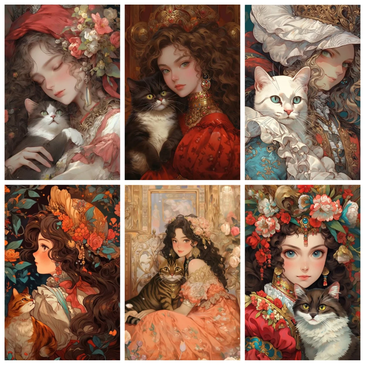 500/1000/1200/2000PCS Puzzles for Adults , Dreamy and Elegant Women and Cats Jigsaw Puzzles Educational Games Home Decor Gifts
500/1000/1200/2000PCS Puzzles for Adults , Dreamy and Elegant Women and Cats Jigsaw Puzzles Educational Games Home Decor Gifts