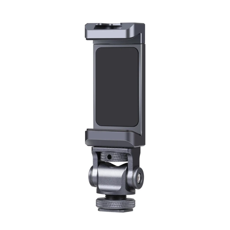 Aluminum Phone Tripod Mount with Cold Shoe Mount, Support Vertical and Horizontal, Universal Adjustable Clamp
Aluminum Phone Tripod Mount with Cold Shoe Mount, Support Vertical and Horizontal, Universal Adjustable Clamp